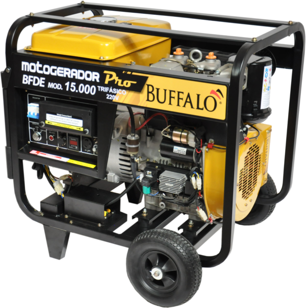MOTOGERADOR BFDE 15KVA STD TRIF. 380  - 72138