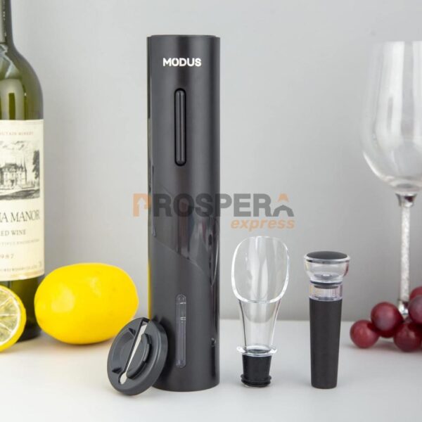 KIT ABRIDOR ELÉTRICO DE VINHO (PILHA) - MODUS - Image 2