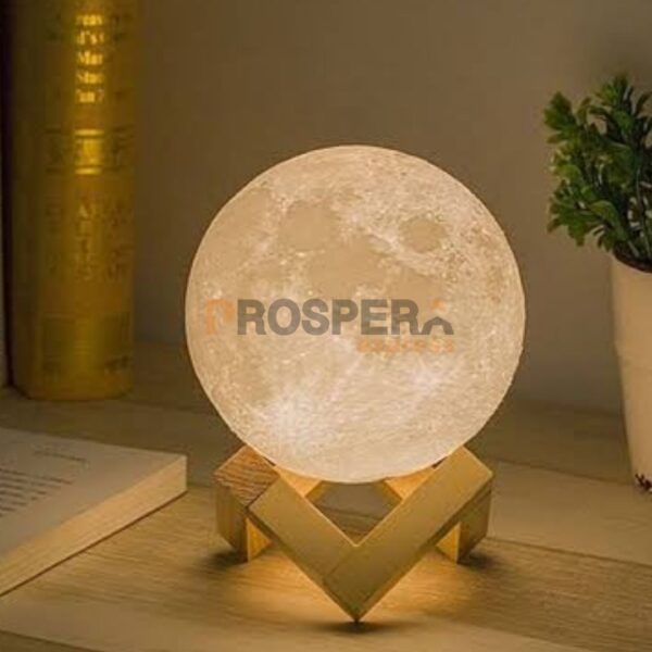 LUMINARIA ABAJUR DE LED LUA 3D - PROSPERA