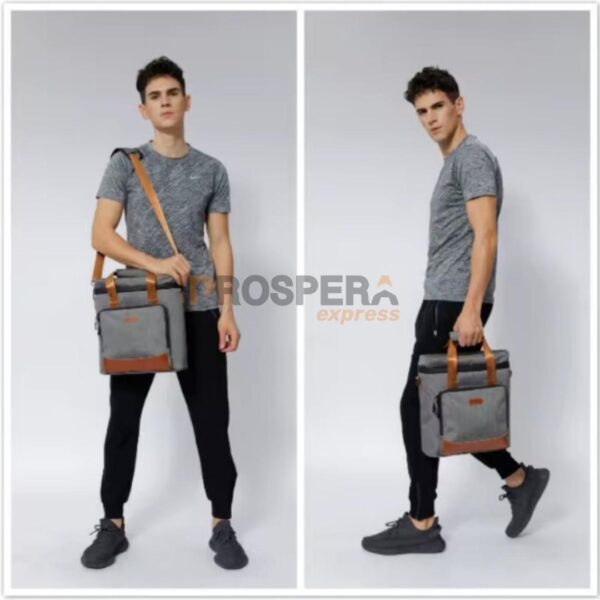 BOLSA TÉRMICA PORTÁTIL PARA VINHO, LATAS, LANCHES E MUITO MAIS - Image 5