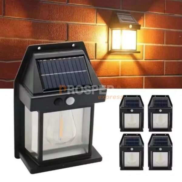 LUMINÁRIA LED A LUZ SOLAR COM SENSOR DE MOVIMENTO - Image 3
