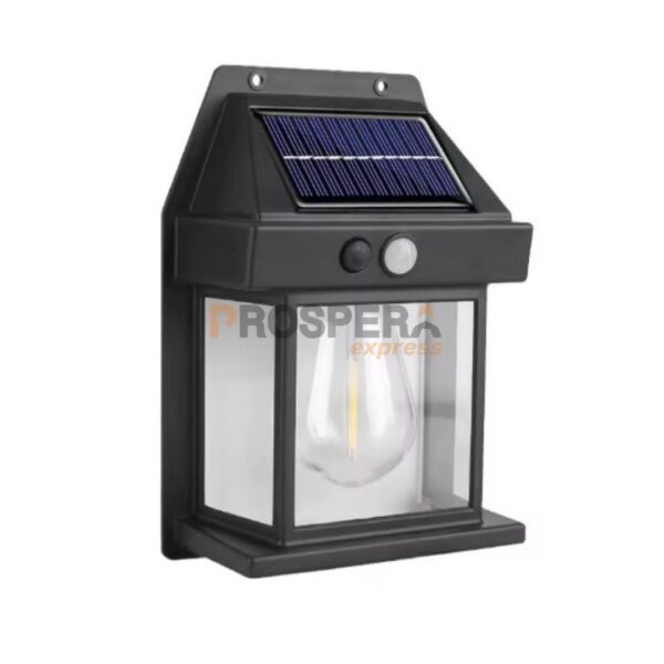 LUMINÁRIA LED A LUZ SOLAR COM SENSOR DE MOVIMENTO