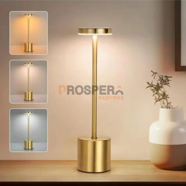 LUMINÁRIA LED TOUCH RECARREGÁVEL