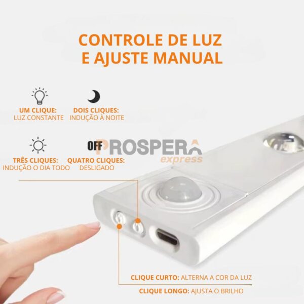 LUZ DE GABINETE COM SENSOR DE MOVIMENTO - Image 2