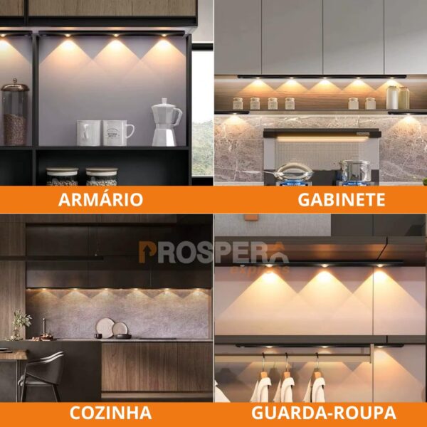 LUZ DE GABINETE COM SENSOR DE MOVIMENTO - Image 4