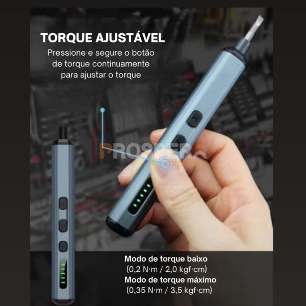 CONJUNTO DE CHAVE DE FENDA ELÉTRICA DE PRECISÃO - Image 2