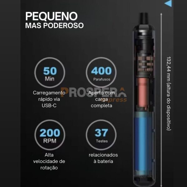 CONJUNTO DE CHAVE DE FENDA ELÉTRICA DE PRECISÃO - Image 3