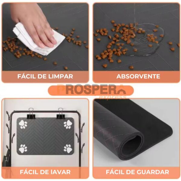 TAPETE DE ALIMENTAÇÃO PARA PETS ANTIDERRAPANTE - Image 3