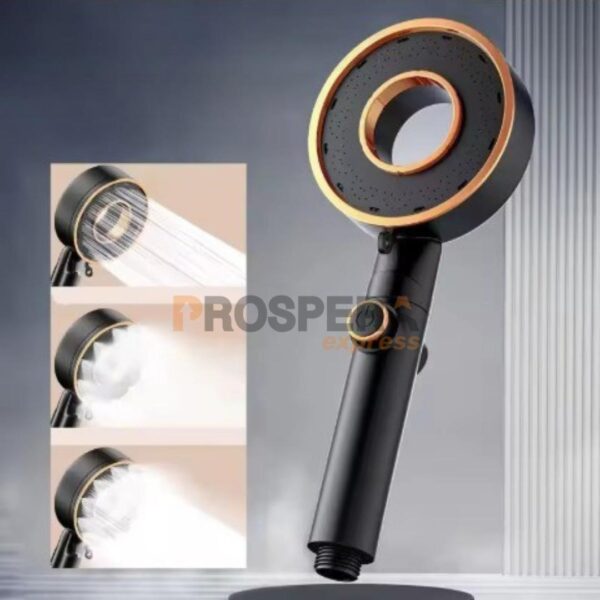 CHUVEIRO DE ALTA PRESSÃO ZLOOG COM 3 MODOS DE MASSAGEM