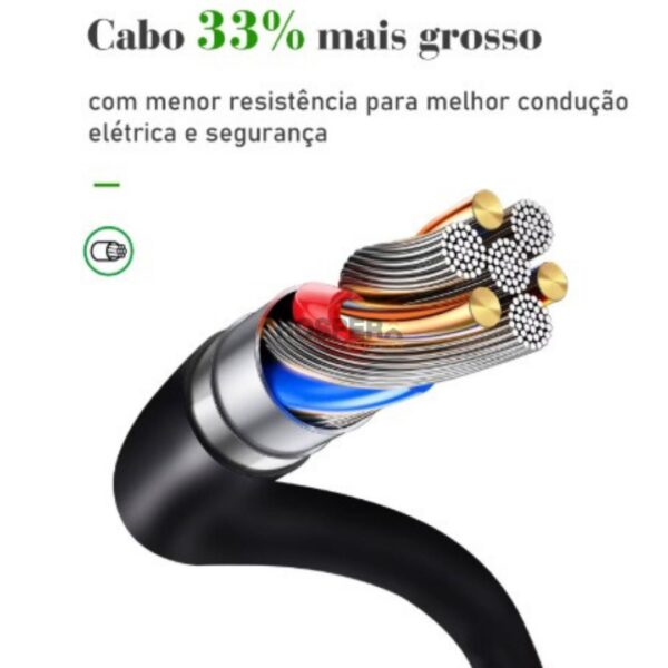 RÉGUA DE ENERGIA COM 6 TOMADAS E 4 PORTAS USB - MODELO WKC-614 - Image 4